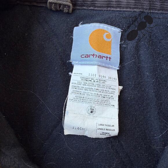 Carhartt J14 CHT brown Santa Fe work wear jacket - Picture 5 of 8